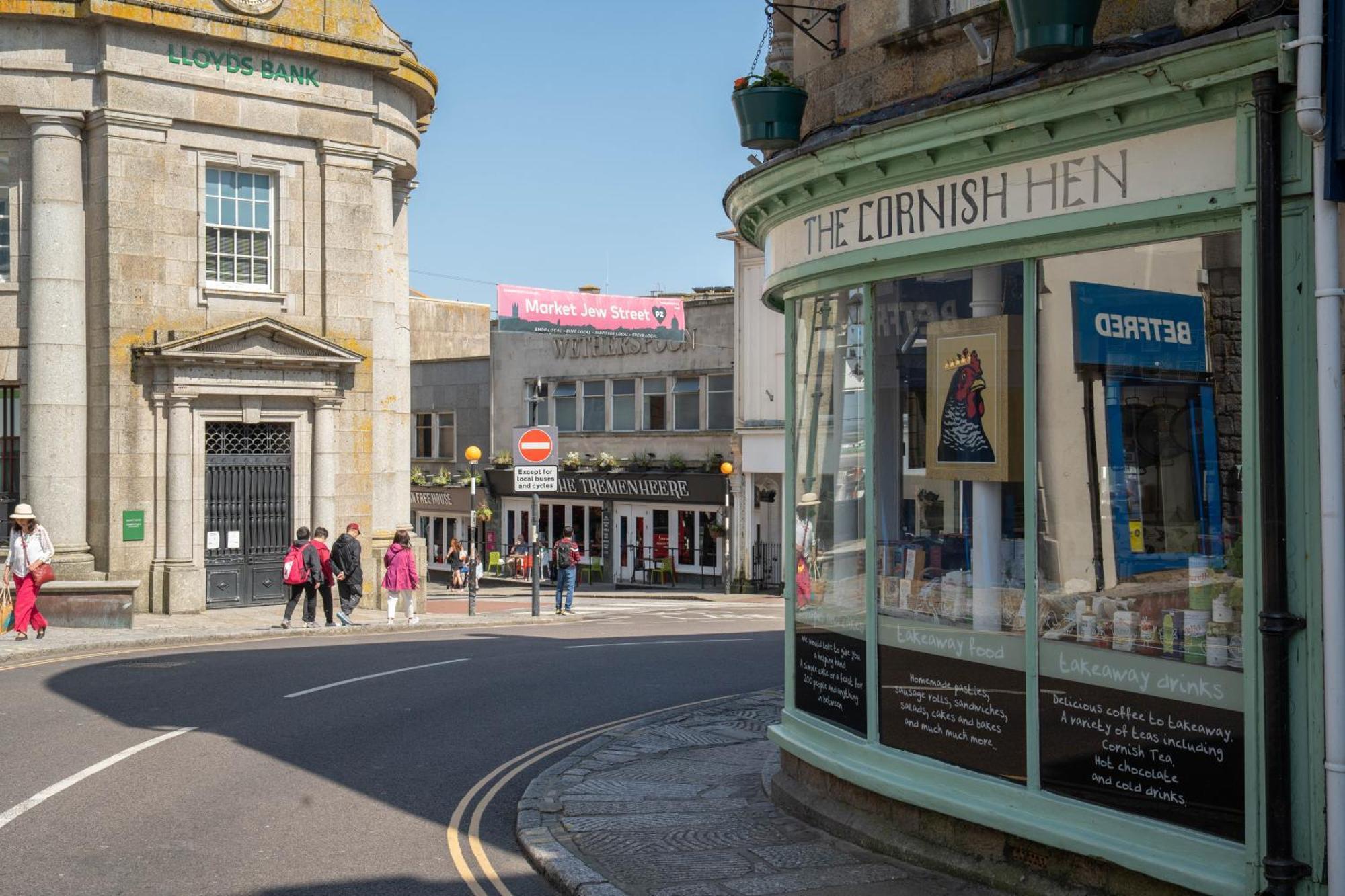 Modern Central One Bedroom Apartment In Penzance Exterior foto
